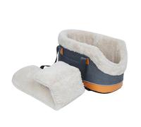 LearnLyrics Gray Small Dog Console Car Seat - Portable, Comfortable & Safe for Short/Long Travels