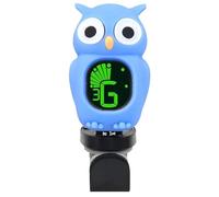LearnLyrics Guitar Tuning Instrument, A4 Equals 440Hz Musical Instrument Tuner, Cartoony Owl Acoustic Guitar Tuner, String Winder with Audio Processing Technology