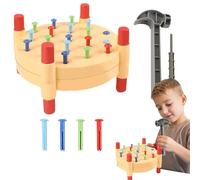 LearnLyrics Hammer Toy - Colorful Hammering Toy with Pegs,Developmental Educational Interactive Game, Toddler Toy for Hand-Eye Coordination Development
