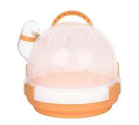 LearnLyrics Hamster Holder - Cage for Dwarf Hamster with Water Bottle, Portable Pet Carry Cage Breathable Carry Case for Dwarf Hamster Hedgehog