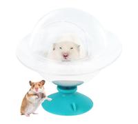 LearnLyrics Hamster Sand Bath Container, Hamster Bath | Shower Room Bath Bowl Litter Tray Sand Bath - Relax House Small Animal Bath House for Gerbil