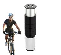 LearnLyrics Handlebar Height Adapter - Bicycle Stem Raiser, Front Fork Booster | Aluminum Extension Mount for Road Trail Cycling Users Beginners Precision Riding Part for Adults Urban Biking Setup