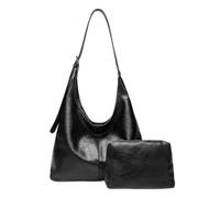 LearnLyrics Hobo Bags for Women with Adjustable Strap Retro Slouchy Soft