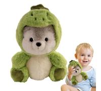LearnLyrics Husky Plush | Cute Creative Pet Transformed Koala Pig Fox Dinosaur Plush | Husky Stuffed Dog for Stuffed Animal Dog Lovers