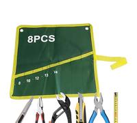 LearnLyrics Key roll, key pouch, roll-up key pouch | tool organizer bag for mechanics, electricians and amateurs, tool pouch, key holder for tools, gadgets