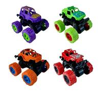 LearnLyrics Kids Stunt Toy Car | Push And Go Friction Powered Car,360 Degree Rotation Turns Shockproof Inertia Pull Inertial Vehicle for Kids Birthday