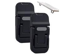 LearnLyrics Laptop Holder - Adjustable Invisible Zinc Alloy Riser, Mini Desk Stand, Computer Table Office Home Bedroom Living Room School College Dorm Travel Gear | Wonderful Solution For Working