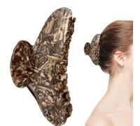LearnLyrics Large Claw Clips for Women - 4.1 Inch Jaw Clips for Hair Cellulose Acetate,Non-Slip French Style Hairpin, Strong Hair Hold Barrettes for Women