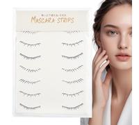 LearnLyrics Lash Sticker for False Lashes,Realistic Lash Stickers False Lashes - Simple Waterproof Lash Makeup Tool Eye Makeup Tool for Dating