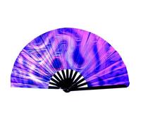 LearnLyrics Lighting Fan, Dancing Clacking Fans | Folding Handheld Clack Fan Light,Festival Accessories, Great Chinese/Japanese Party Favors for Coolings for