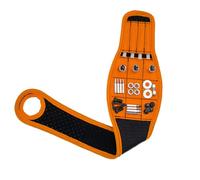 LearnLyrics Magnetic Wristband - Magnetic Tool Belt with 9 Magnets | Cool Handy Gadget for Holding Fasteners, Screws, Nails, Nuts, Bolts, Drill Bits