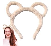 LearnLyrics Makeup Headband for Washing Face, Beauty Headband for Washing Face | Plush Makeup Headband, Plush Headwear, Makeup and Skincare Headband