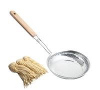 LearnLyrics Mesh Strainer for Grease Sauce and Foam Sauce, Stainless Steel Hot Pot Fat Skimmer Spoon - Stainless Steel Skimmer Spoon Quickly Drains the