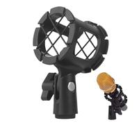 LearnLyrics Microphone Stand Shock Absorber Mount Microphone Shock Mount Clip Anti Vibration Microphone Holder Recording Microphone Shock Stand Shockproof Microphone Holder for Improved