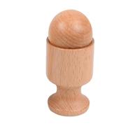 LearnLyrics Natural Beech Baby Toy - Wooden Grasping Trainer, Puzzle Aid | Sensory Development Early Education Toy for | Lightweight Grip Exercise Tool with Easy Hold Design for