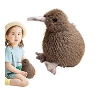 LearnLyrics New Flightless Friend - Special Robust Brown Fuzzy Cuddle Companion, Long-lasting Exotic Wildlife Souvenir, Novelty Squishy Snuggle Aid | Resilient Adorable Decor Component For