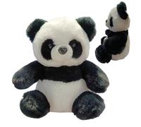 LearnLyrics Panda Plush Doll | Soft Plush Pandas Figurine | Table Ornament, Collectible Home Decoration for Bedroom Shelf Living Room Study Nursery