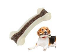 LearnLyrics Pet Teether - 4.13x1.57in Leather Blend, Aggressive Chewing Reward, Heavy Duty Behavioral Stimulation Playful Item | Durable Boredom Buster Stimulation for Indoor Outdoor Adventure