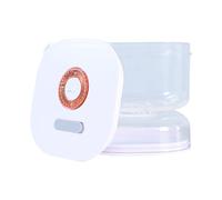 LearnLyrics Pickle Jar - 14 Oz Pickling Food Jar with Timer Lid - Pickled Juice Separator Box - for Flour Salad Oats Kitchen Sugar Cookie Pantry Meal Prep Yogurt Butter Jam