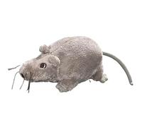 LearnLyrics Rat Plush Doll, Rat Plush Toy | Realistic Plush Toy with Soft Mice Plush Toy,Party Pretend Joke Cat Toy for April 1st