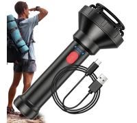 LearnLyrics Rechargeable Flash Light | Handheld Flashlight Ultra Bright - USB Flashlight with Compass, Rechargeable Flashlights High Lumen, Waterproof for Home Camping Urgent