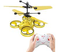 LearnLyrics Remote Control Plane - 12 Inch LED Aircraft, Anti-Collision Obstacle Avoidance Technology With Realistic Design | Beginner Friendly Flying Toy For Children Adults, 5.31x3.94x3.94 Inches