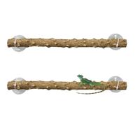 LearnLyrics Reptile Wood Branches, Reptile Corner Branch | 2 Terrarium Branches for Lizard Climbing Pole - Stable Reptile Tank Accessories, Climbing Accessories