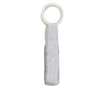 LearnLyrics Rhinestone Wine Bag, Elastic Net Wine Bag, Water Bottle Insulation Bag | 750ml Reusable Protective Wine Carrier, Multi Uses Handwoven Cup Bag for Travel Wedding