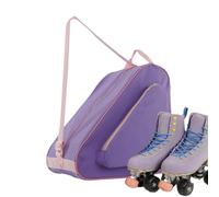LearnLyrics Roller Skate Bag | Adjustable Straps Carrier Waterproof | Waterproof Hockey Skate Bag,for Travel Skiing Gear Kids Women Men Youth