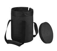 LearnLyrics Shot Put Drawstring Bag | Shot Put Storage Bag with Foam Pad | Waterproof Organizer for Practice Training Workout Women Men Adults Athletes Teams Schools Competition