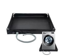 LearnLyrics Shower Pan - Portable Oxford Cloth Basin, Foldable Garden Tool Cleaning Tray with Drainage Hose, PVC Fiber Tube Tub for Outdoor Use | Camping Wash Basin for RV Tent Travel Hiking