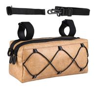 LearnLyrics Small Cycling Bag,Mountain Cycling Bag | Adjustable Cycling Bag - Double Layer Small Cycling Bag with Thermal Insulation Protection, Cycling Bag, khaki, Consulte la descripción, See