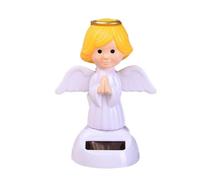 LearnLyrics Solar Car Dashboard Ornaments | Christmas Car Decorations Solar Toy Doll | Energy Saving Dancing Figure Ornament, Accessories for Desk Home Decoration