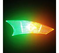 LearnLyrics Spoke Lights - Wheel Lights | Lights for Boys Girls Men Women, Tire Accessories for Safe Cycling, Fits Most