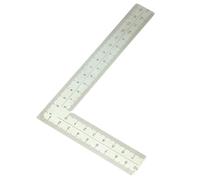 LearnLyrics Square Edge Ruler, Versatile Square Ruler, Metal Measuring Square, Stainless Steel Framing Tools, Double-Sid Square Rulers Measuring Tool 90° High Precision for Layouts Carpenter Roofing