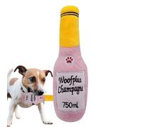 LearnLyrics Squeaky Dog Toy, Plush Chew Toy | Bite Resistant Simulated Beer Shaped Plush Toys, Dog Plush Toy, Sound Plush Toys, Toys