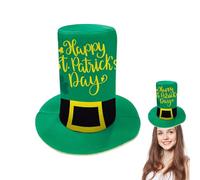 LearnLyrics St Patricks Party Hat, St Patricks Day, Irish Top Hat Shamrock Leprechaun Headwear, Photo Props Party Supplies, Tree Topper St Patricks Day Accessories, Costume Accessories