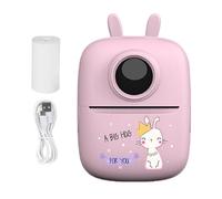 LearnLyrics Sticker Printer | 1000mAh Bt-Enabled Thermal Label Printer,Portable Small Wireless Printer with 1 Roll of Paper, Sticker Maker Machine for Photos