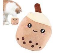LearnLyrics Stuffed Animal Dog Toy - Soft Stuffed Bubble Tea Plush Pillow | Cartoon Hugging Pillow, Stuffed Tea Pillow For Dog And Cat, Reduces Boredom