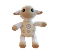 LearnLyrics Stuffed Animal Pets Chew Toys,Interactive Bunny And Lamb Cute Chewing Doll - Home Bedroom Decoration Plush Puppy Sound Toy For Small Breeds
