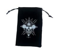 LearnLyrics Tarot Bags with Drawstrings - Flannel Reusable Jewelry Pouch Tarot Deck Holder with Drawstrings - Tarot Card Pouch Tarot Bags Bundle Pocket Storage Bag for Kids Adults Tarot Enthusiasts