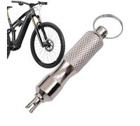 LearnLyrics Tire Valve Core Wrench - Portable Wrench Keychain Tire Valve Stem Tools,Quick Replacement, Pocket Size, Car Accessories for Bicycles, Electric Vehicles