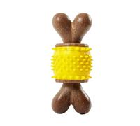 LearnLyrics Toothbrush Dog Bone Toy | Spikey Dog Teething Chew Toys - Treat Dispensing Teething & Soothing Chew Toy, Teething Sturdy Pet Toys for Playtime, Oral Health