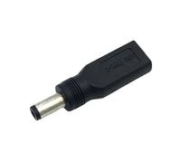 LearnLyrics USB Converter - DC Port Cable Adapter, Type C Plug | Compact Male Female Connector Cable for Bank Adapter Use with Routers Laptops Chargers for Efficient Energy Flow