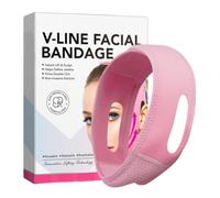 LearnLyrics V Face Bandage - Lifting Chin Strap V Shape Face - Reusable Face Bandage V Face Shaper, Women Chin Lifting Strap for Sleeping