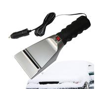 LearnLyrics Warming Frost Remover - Contoured Handle Clearing Equipment, 9FT Cable Powered Auto Window Melter Fitting Vehicle Lorry Rapid Slush Clearance Chill Season, Plug In Hot Gear Piece
