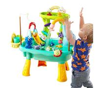 LearnLyrics Water Table for Kids,Summer Beach Toy | Kids Activity Sensory Playset | for Boys Girls Backyard Garden Patio Beach Camping Daycare Home Bathroom Playroom Holiday Birthday