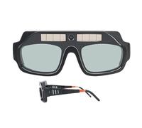 LearnLyrics Welding Glasses Auto Darkening | Safety Goggles with Wide Shade,Adjustable Comfortable Equipment Portable Helmet for Soldering Metal Cutting Arc Weld