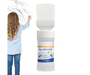 LearnLyrics White Paint Wall Paints - 180g Odorless Interior Touchup PaIint with Brush, Whiite Ceiling Painnt for Flat Repairing | Effortless Renewal Whhite Color Painting for Home Touchup Projects