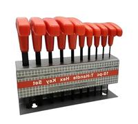 LearnLyrics Wrench Set, Hex Key Set, Metric Wrench Set, 10 Piece Wrench Set - Ergonomic Standard Wrench, Bike Wrench for Mechanics